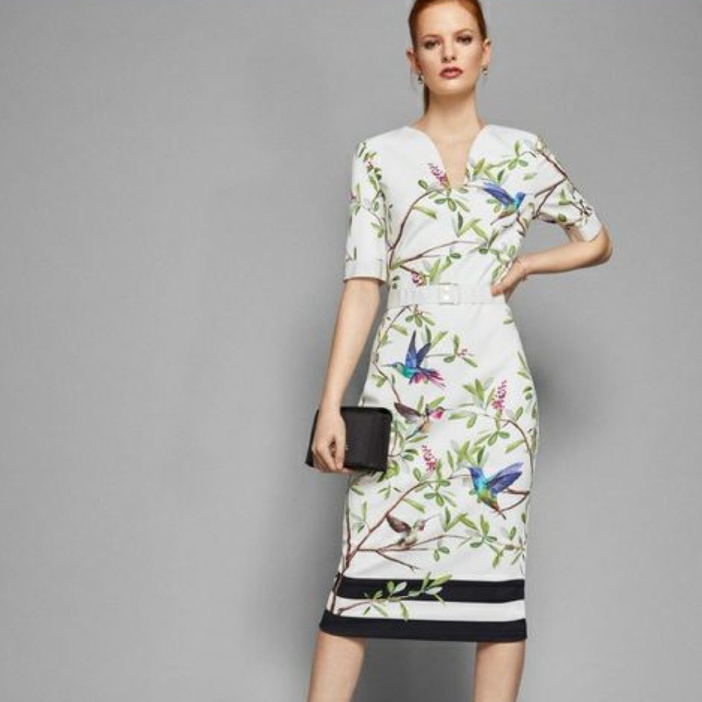 TED BAKER LONDON Highgrove dress - size 10 (TB size 4)